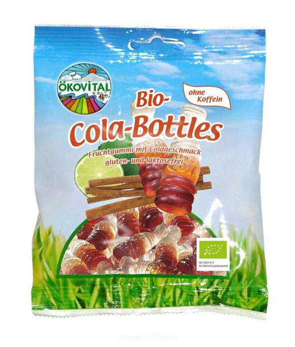 Produktfoto zu Cola Bottles 80 g