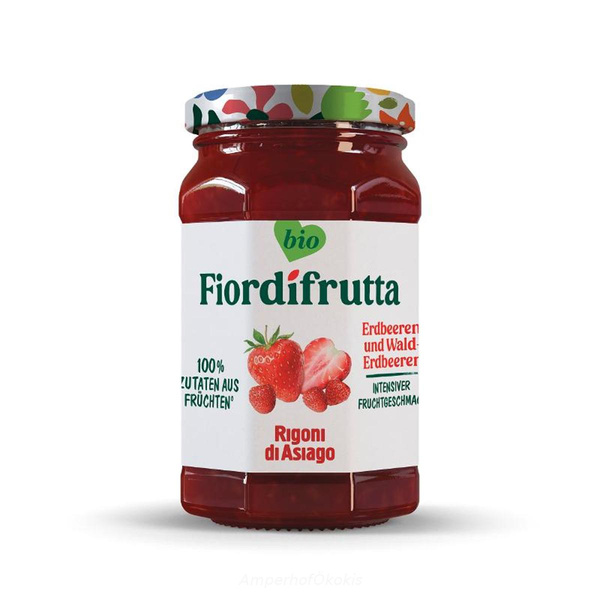Produktfoto zu Erdbeere & Walderdbeere Fruchtaufstrich 250 g