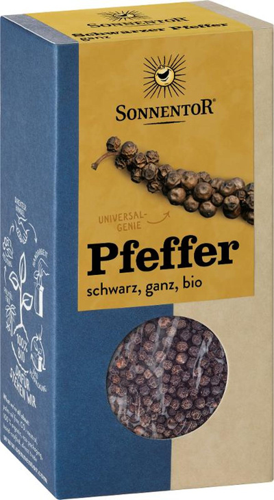 Produktfoto zu Pfeffer schwarz ganz 55 g