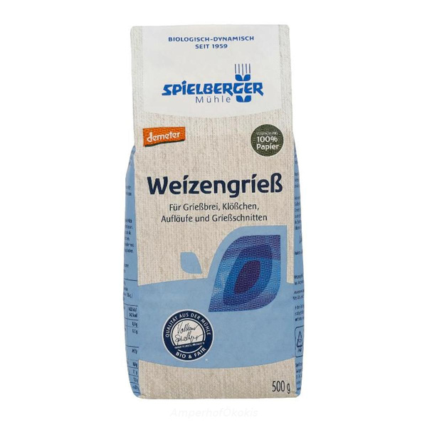 Produktfoto zu Weizengrieß 500 g
