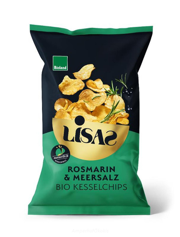 Produktfoto zu Kartoffelchips Rosmarin Meersalz 115 g