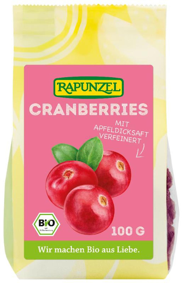 Produktfoto zu Cranberries getrocknet 100g