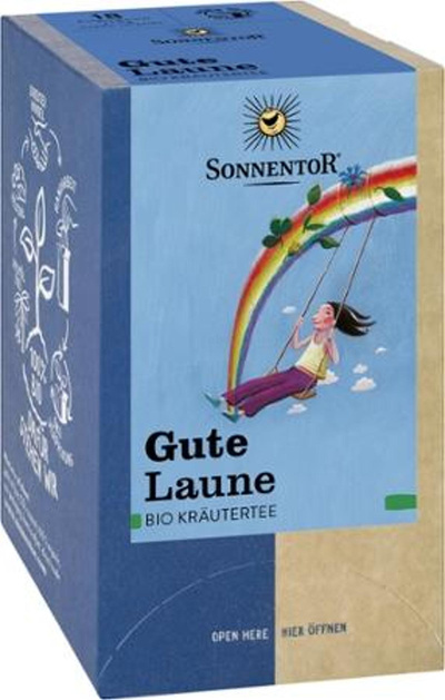 Produktfoto zu Gute Laune Kräutertee, 20 Teebeutel