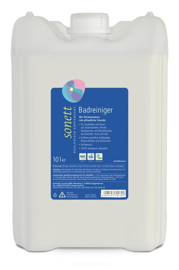 Produktfoto zu Sonett Badreiniger 10 l