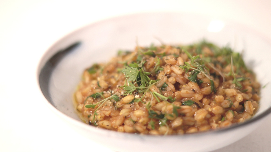 Rezeptbild für Kräuter-Dinkel-Risotto
