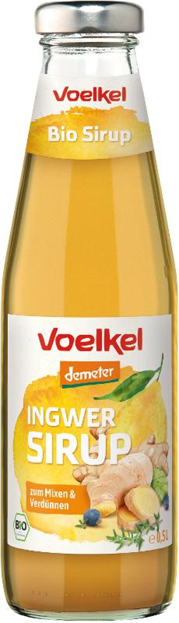 Produktfoto zu Ingwer Sirup 0,5 l