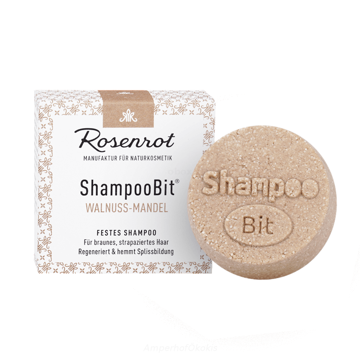 Festes Shampoo Walnuss Mandel 60 g