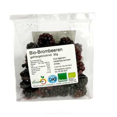 Produktfoto zu Brombeeren gefriergetrocknet 30 g