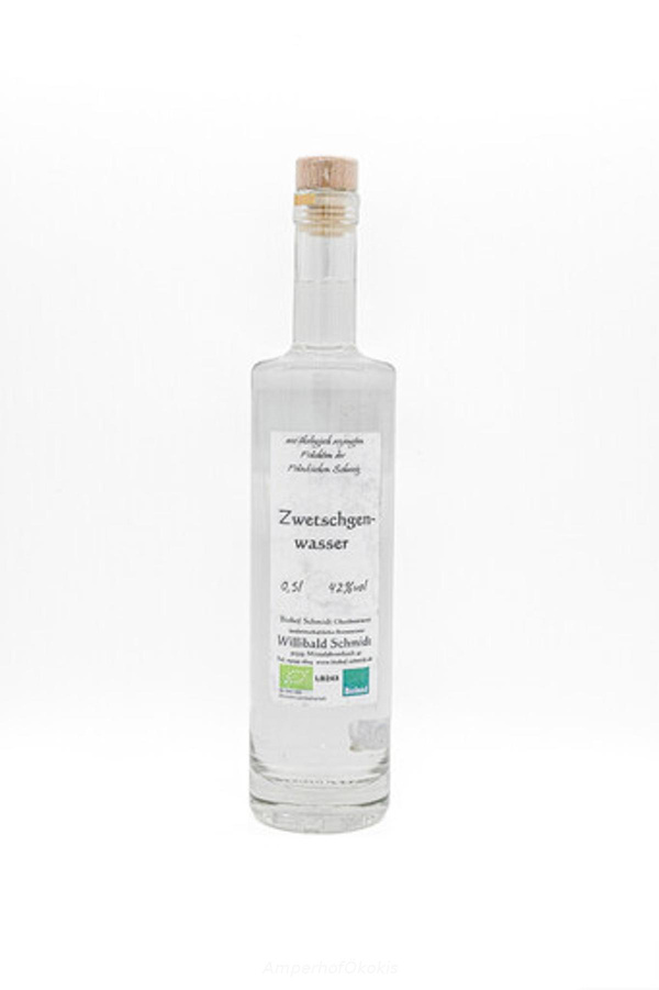 Produktfoto zu Zwetschgenwasser 0,5 l