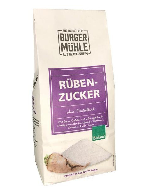 Rübenzucker von Burger Mühle