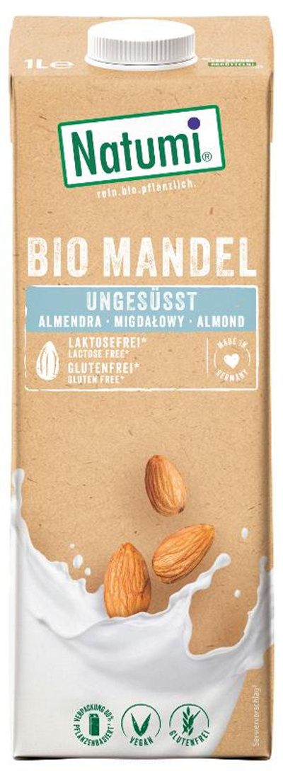 Produktfoto zu Natumi Mandeldrink Natur 1 l