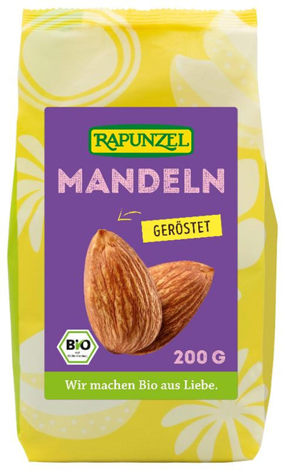 Produktfoto zu Mandeln ganz, geröstet 200 g