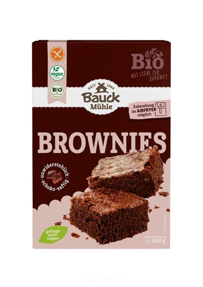 Produktfoto zu Backmischung Brownies glutenfrei 400g