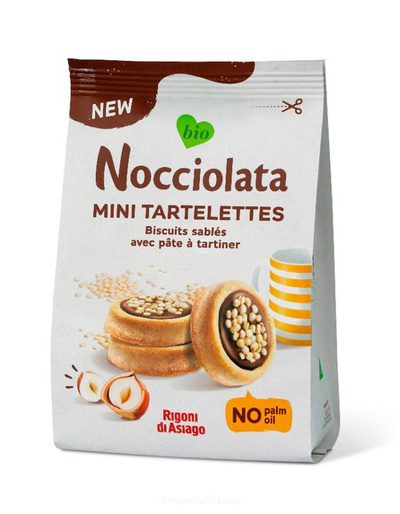 Produktfoto zu Nocciolata Mini Tartelettes 250 g