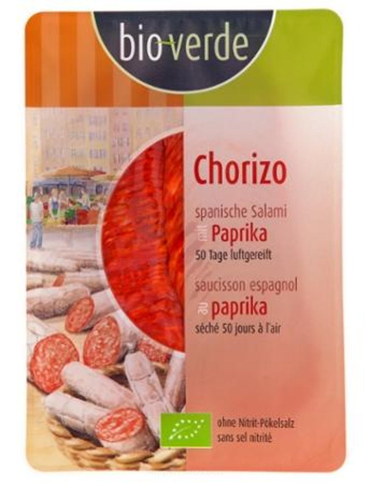Chorizo geschnitten 80g
