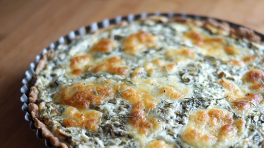 Rezeptbild für Bärlauch-Kuchen