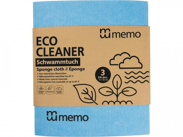 Produktfoto zu MEMO Schwammtuch 3 Stück