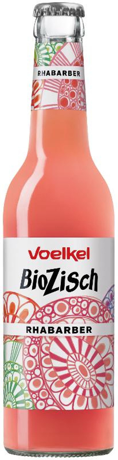 Produktfoto zu Bio Zisch Rhabarber 0,33 l