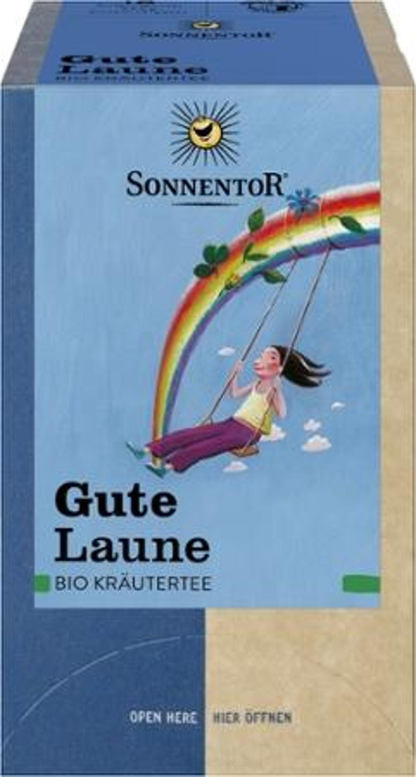 Produktfoto zu Gute Laune Kräutertee, 20 Teebeutel