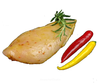 Produktfoto zu Hähnchenbrustfilet, Limette-Ingwer ca. 260g