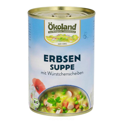 Produktfoto zu Erbsensuppe mit Fleisch 400 g