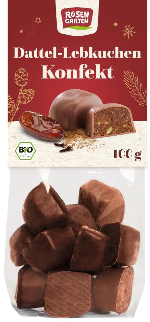 Produktfoto zu Dattel Lebkuchen Konfekt 100 g