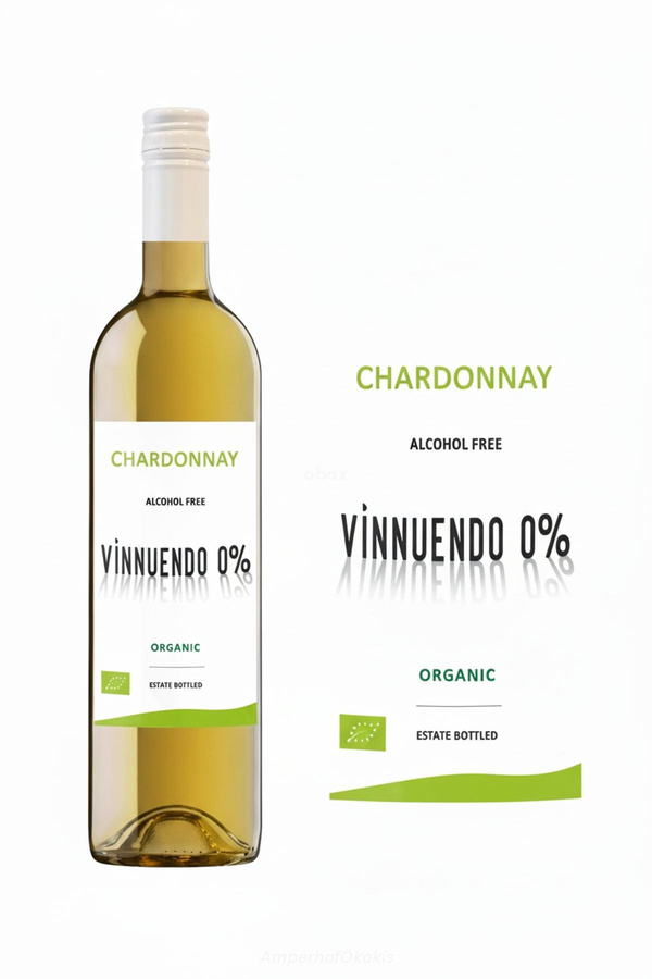 Produktfoto zu Vinnuendo Chardonnay 0% 0,75 l