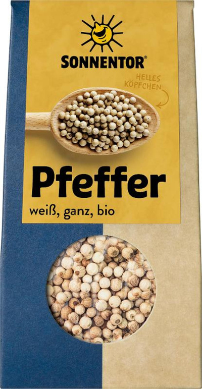 Produktfoto zu Pfeffer weiß ganz 35 g