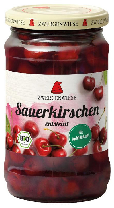 Produktfoto zu Sauerkirschen entsteint 360 g