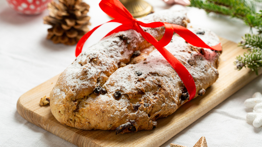 Rezeptbild für Quarkstollen