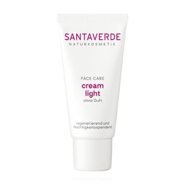 Produktfoto zu Aloe Vera Creme light ohne Duft 30 ml