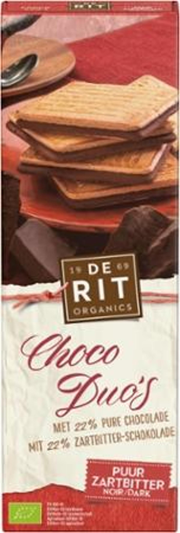 Produktfoto zu Choco Duo's Zartbitter 150 g