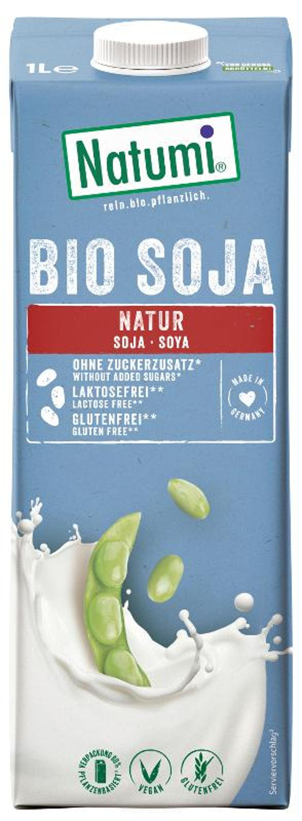 Produktfoto zu Natumi Sojadrink natural 1 l