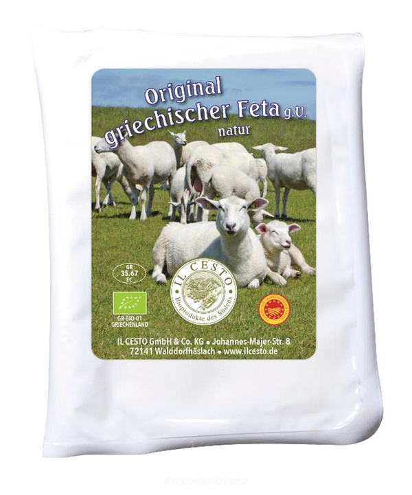 Produktfoto zu Griechischer Feta natur 180g