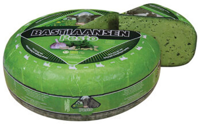 Produktfoto zu Gouda Pestokäse mit Basilikum und Knoblauch 180g