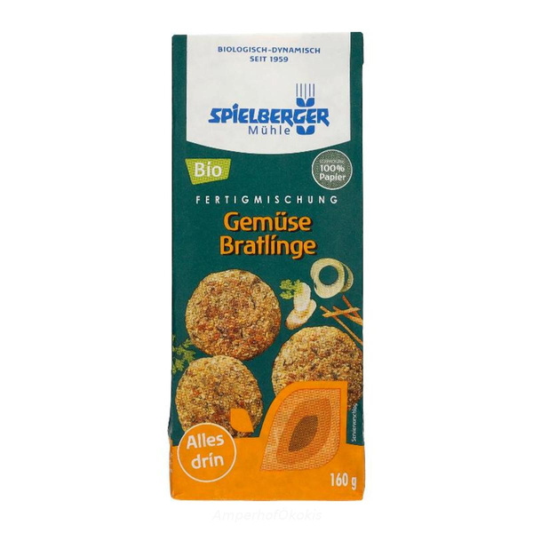 Produktfoto zu Gemüse Bratlinge 160 g