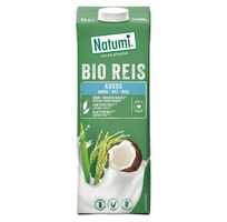 Reis- und Kokosdrink