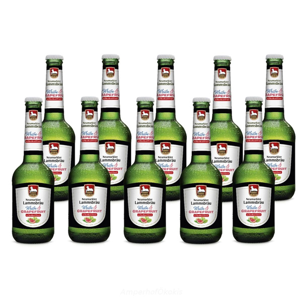 Produktfoto zu Neumarkter Weiße & Grapefruit alkoholfrei 10x0,33 l