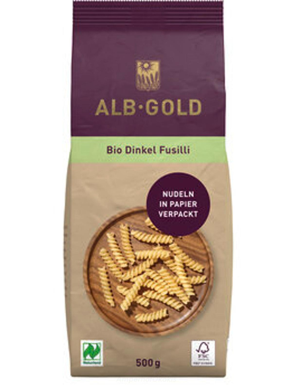 Produktfoto zu Albgold Dinkel Fusilli 500 g