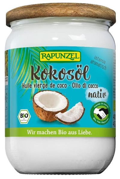 Produktfoto zu Rapunzel Kokosöl nativ 432 g