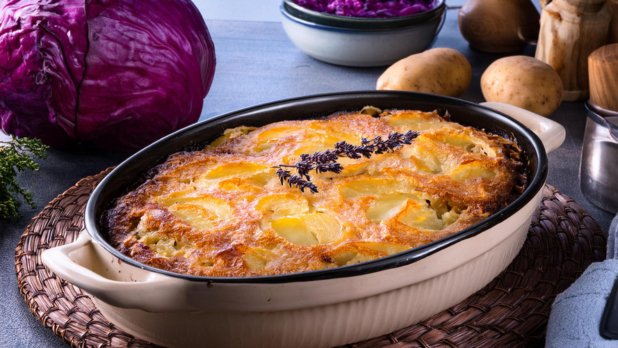 Rezeptbild für Blaukrautauflauf