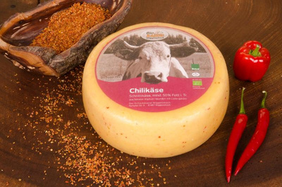 Produktfoto zu Wiggensb. Chilikäse 180g