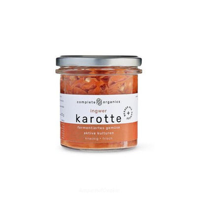 Produktfoto zu Die ingwer karotten 220g Glas