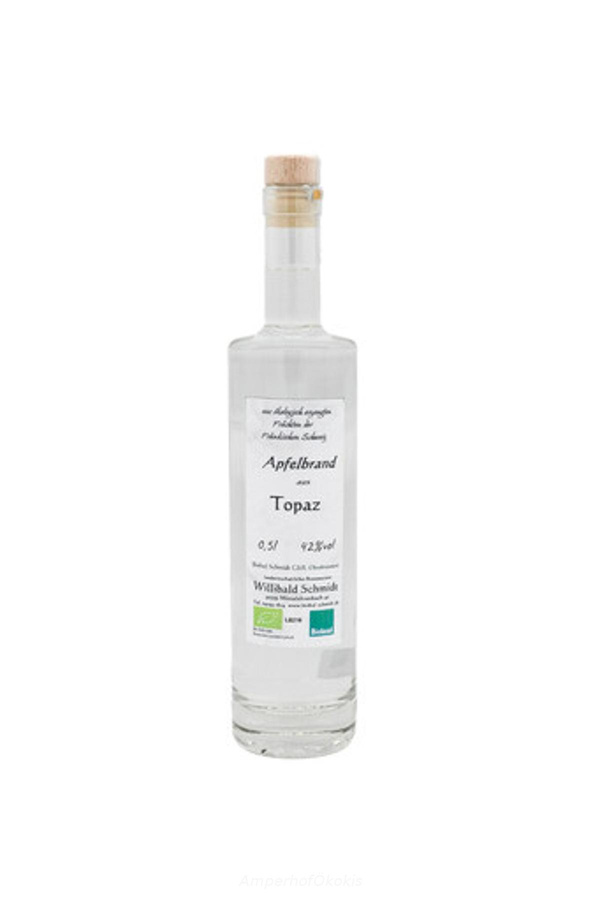 Produktfoto zu Apfelbrand Topaz 0,5 l