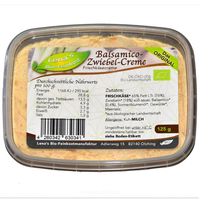Produktfoto zu Balsamico-Zwiebelcreme ca.125g
