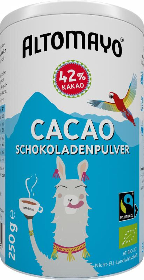 Produktfoto zu Altomayo Trinkschokolade 250 g