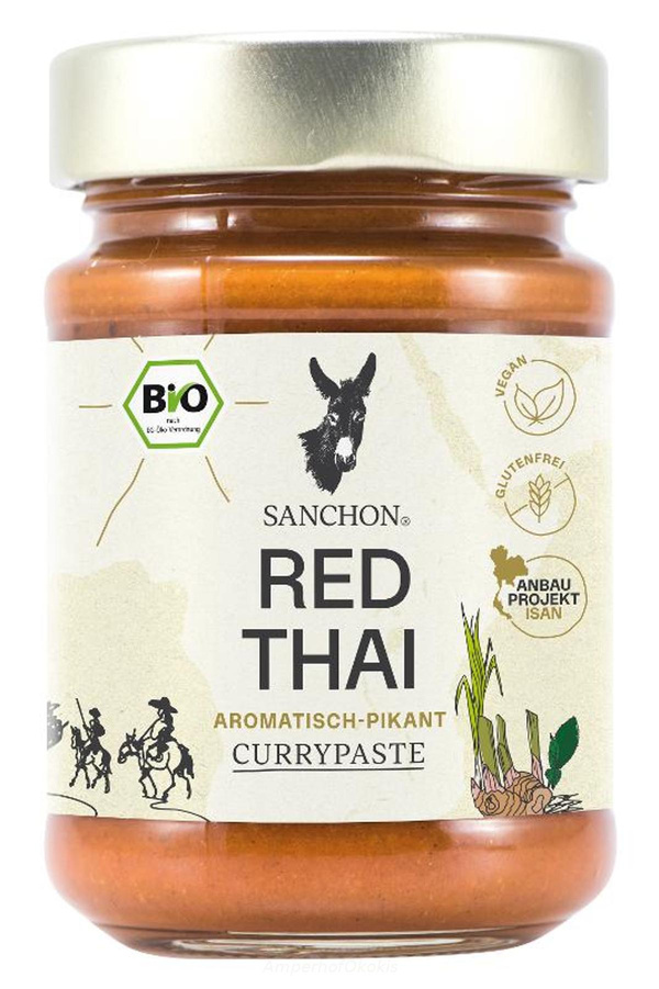 Produktfoto zu Thai Curry Paste rot 190 g