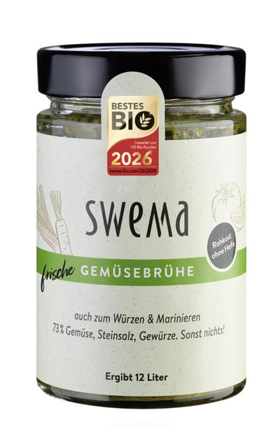 Produktfoto zu SweMa Frische Gemüsebrühe 320 g
