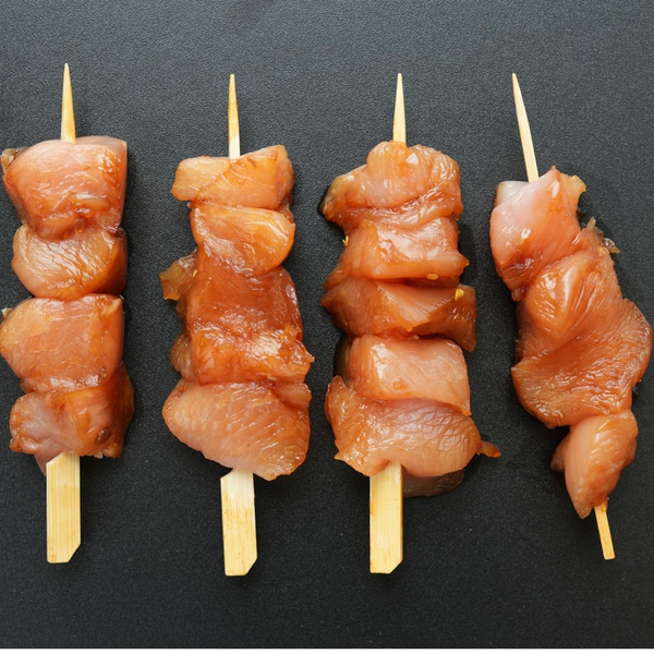 Produktfoto zu Putenspieß Filet Teryaki 4 kleine Spieße ca. 400g
