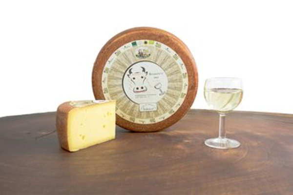 Produktfoto zu Beschwipste Anna Blond 180g Weißweinkäse